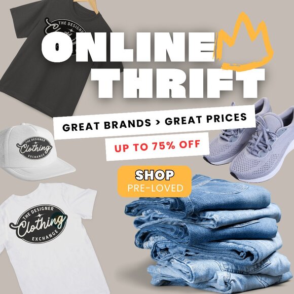 ✨ Thrift smarter, not harder!  from the comfort of home —‎ up to 75% off retail - Picture 1 of 2
